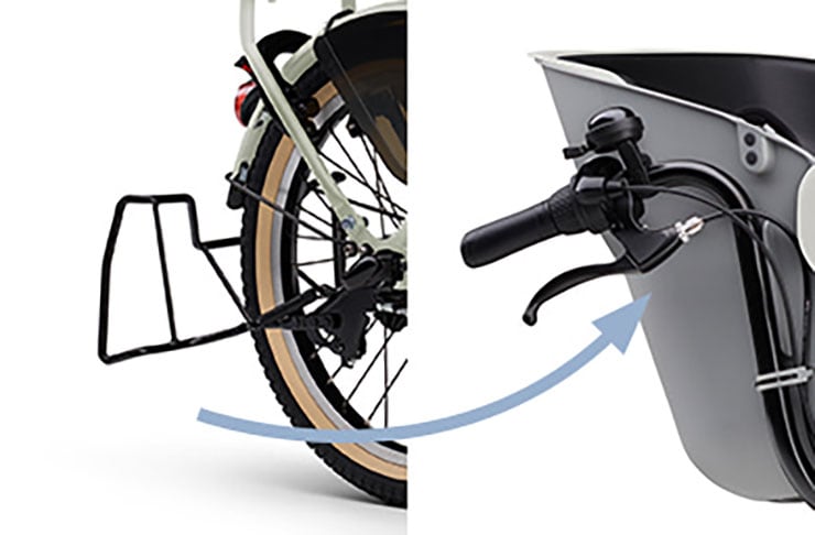 PAS Kiss（パス キッス）「PA20KS」20インチ 3人乗り対応 電動自転車 -25