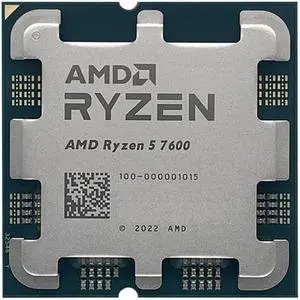 AMD Ryzen 5 7600 - Ryzen 5 7000 Series Zen 4 6-Core 3.8 GHz