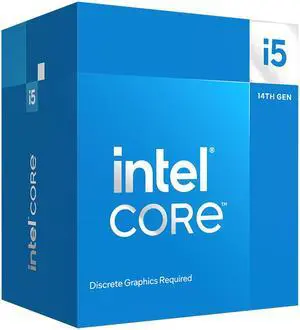 Intel Core i5-14400F - Core i5 14th Gen Raptor Lake 10-Core (6P+4E