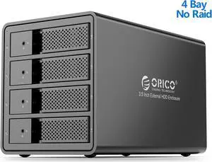 ORICO 4 Bay Raid Hard Drive Enclosure Support 8 RAID Modes for 3.5