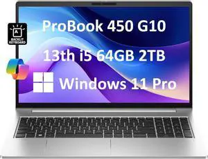 HP ProBook 450 G10 Business Laptop (15.6