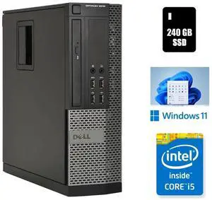 Refurbished: Dell OptiPlex 3010 DT Core i5 Desktop Computer 16GB