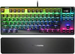 SteelSeries 64636 Apex 7 TKL RGB Mechanical Gaming Keyboard (Red