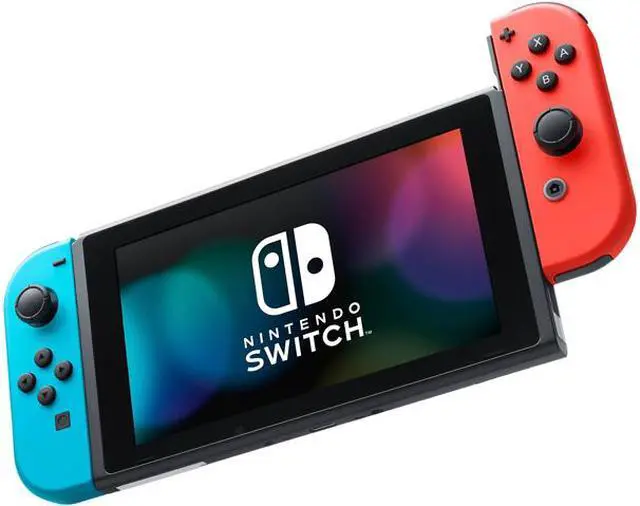 Nintendo Switch 32GB Console with Neon Blue and Neon Red Joy-Con