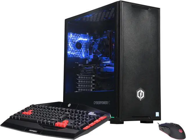 CYBERPOWERPC - Gaming Desktop PC - Intel Core i7-9700K (8-Core 3.6