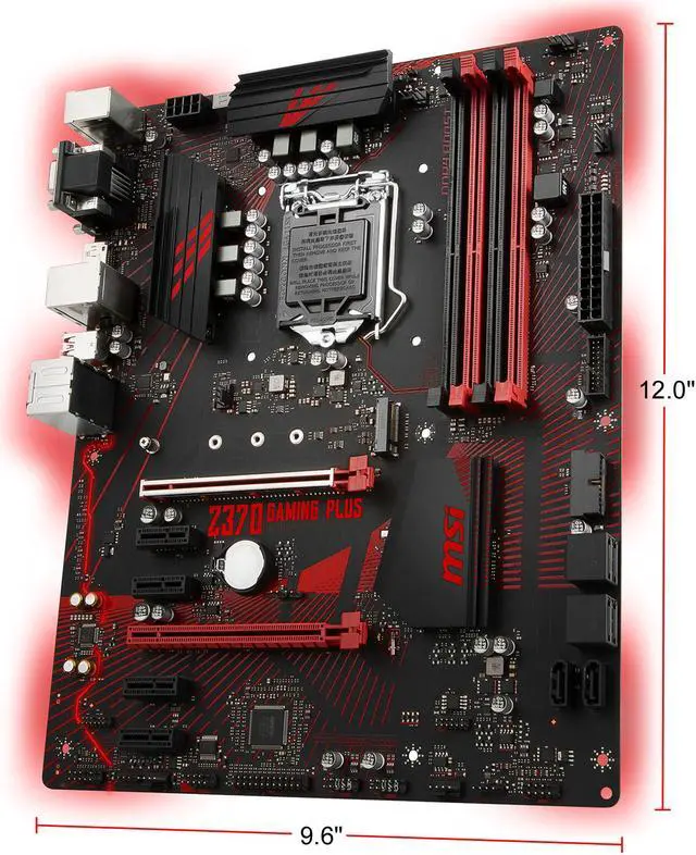 MSI Z370 GAMING PLUS ATX Intel Motherboard - Newegg.com