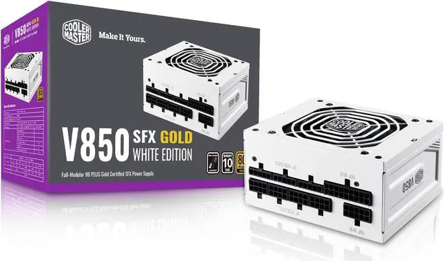 Cooler Master V850 SFX Gold 850W Fully Modular Power Supply - 80+