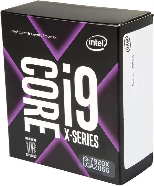 Intel Core i9 X-Series - Core i9-7920X Skylake X 12-Core 2.9 GHz