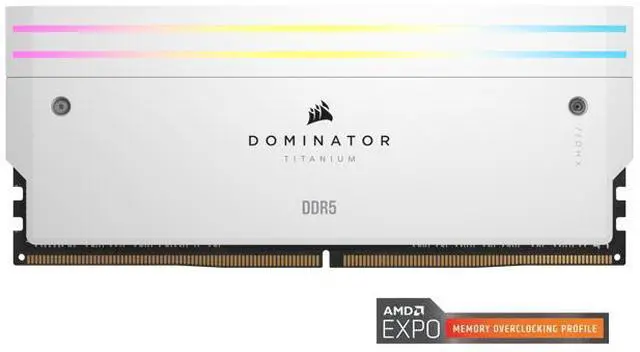 CORSAIR Dominator Titanium 32GB (2 x 16GB) DDR5 6000 (PC5 48000
