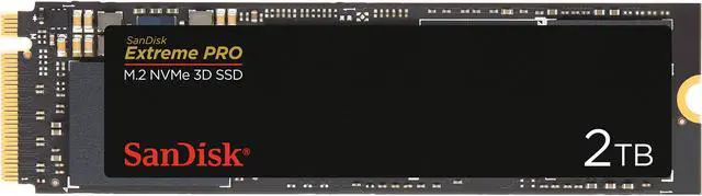 SanDisk Extreme Pro M.2 2280 2TB PCIe 3.0 x4 NVMe 3D NAND Internal