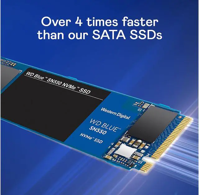 Western Digital WD Blue SN550 NVMe M.2 2280 1TB SSD - Newegg.com