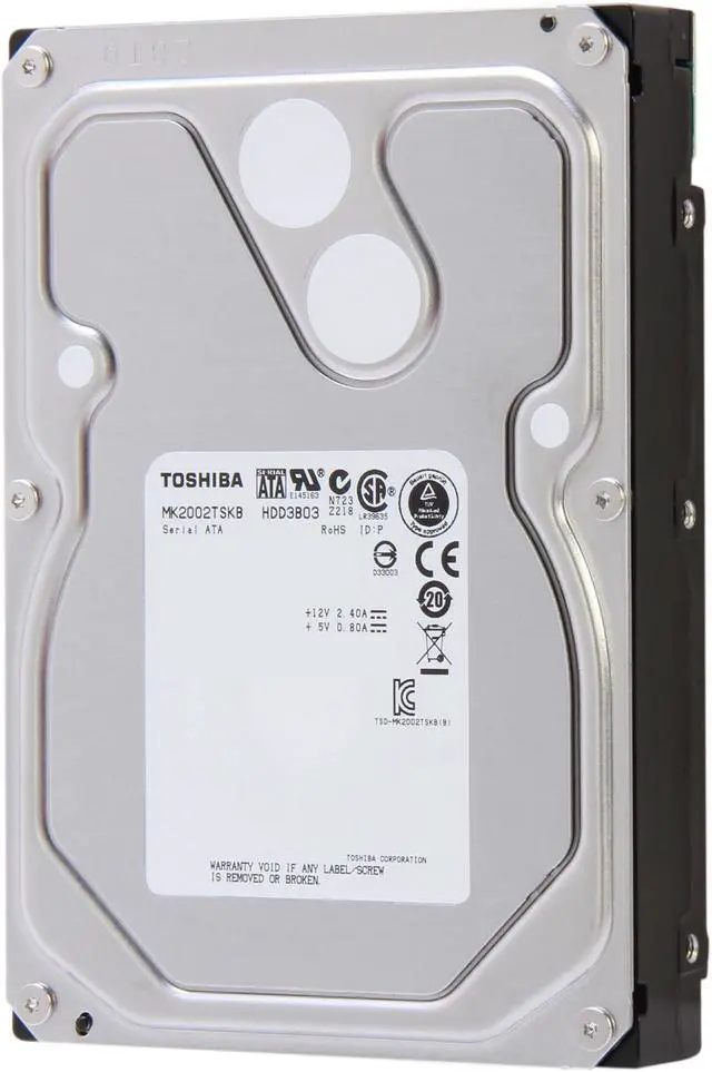 TOSHIBA MKxx02TSKB Series MK2002TSKB 2TB 7200 RPM 64MB Cache SATA