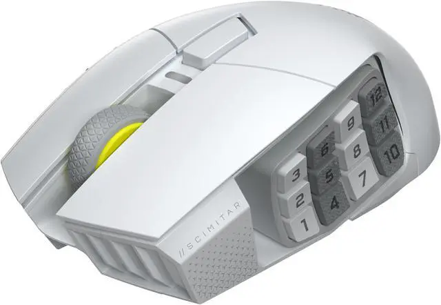 Corsair Scimitar Elite Wireless SE MMO Gaming Mouse – 33000 DPI