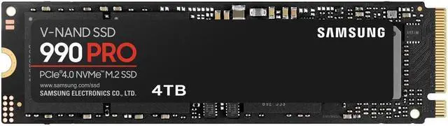 Samsung 990 PRO 4 TB Solid State Drive - M.2 2280 Internal - PCI