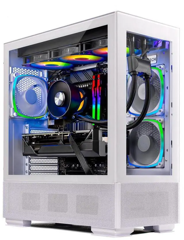 Skytech Azure Gaming PC Desktop, Ryzen 7 7700X 4.5 GHz (5.4GHz