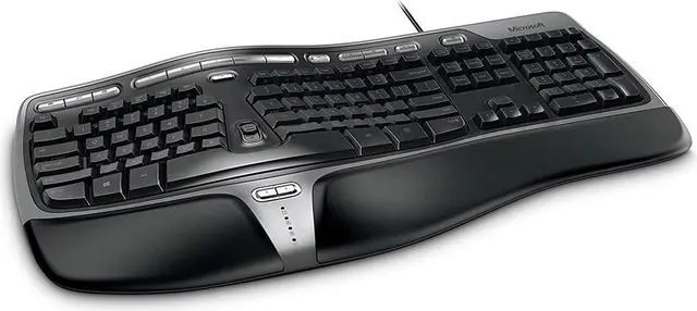 Refurbished: Microsoft Natural Ergonomic Keyboard 4000 B2M00012