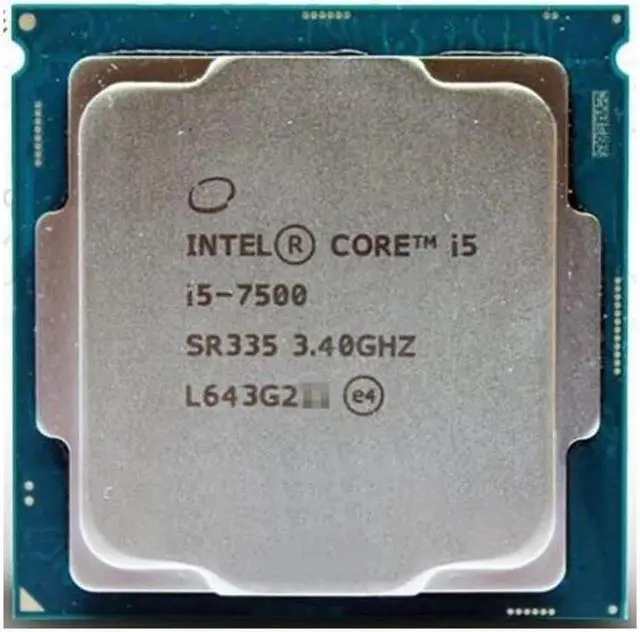 Used - Like New: Intel Core i5 7th Gen - Core i5-7500 Kaby Lake