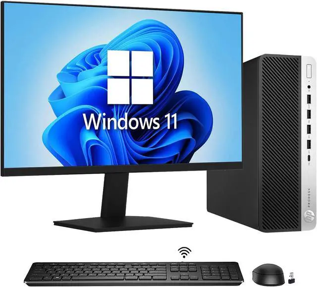 Refurbished: HP ProDesk 600 G5 SFF | Windows 11 Pro Desktop PC
