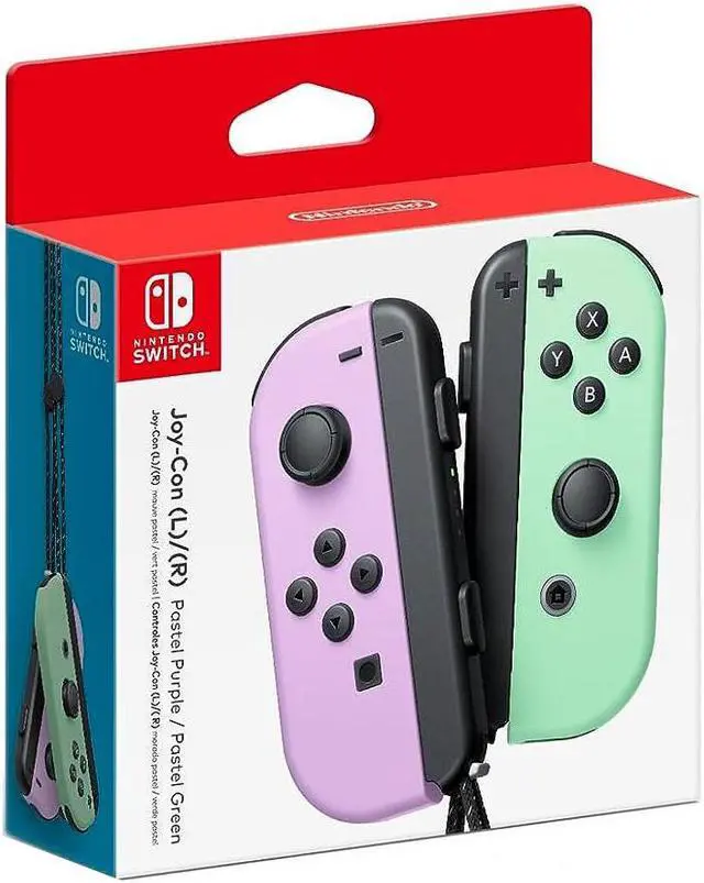 Nintendo Switch Joy-Con (L/R) - Pastel Purple / Pastel Green
