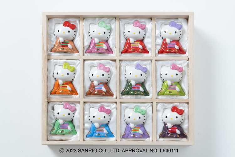 ハローキティ」×「DICカラーガイド 日本の伝統色」初コラボ！陶器の