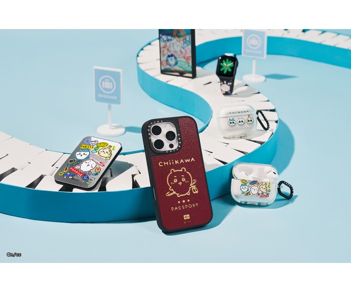 ちいかわ」×「CASETiFY」初コラボ！旅行がテーマのテックアクセサリー