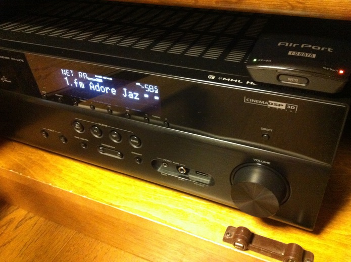 ちーﾁｬﾝﾈﾙ | にっき | AVアンプ「YAMAHA RX-V475」導入記