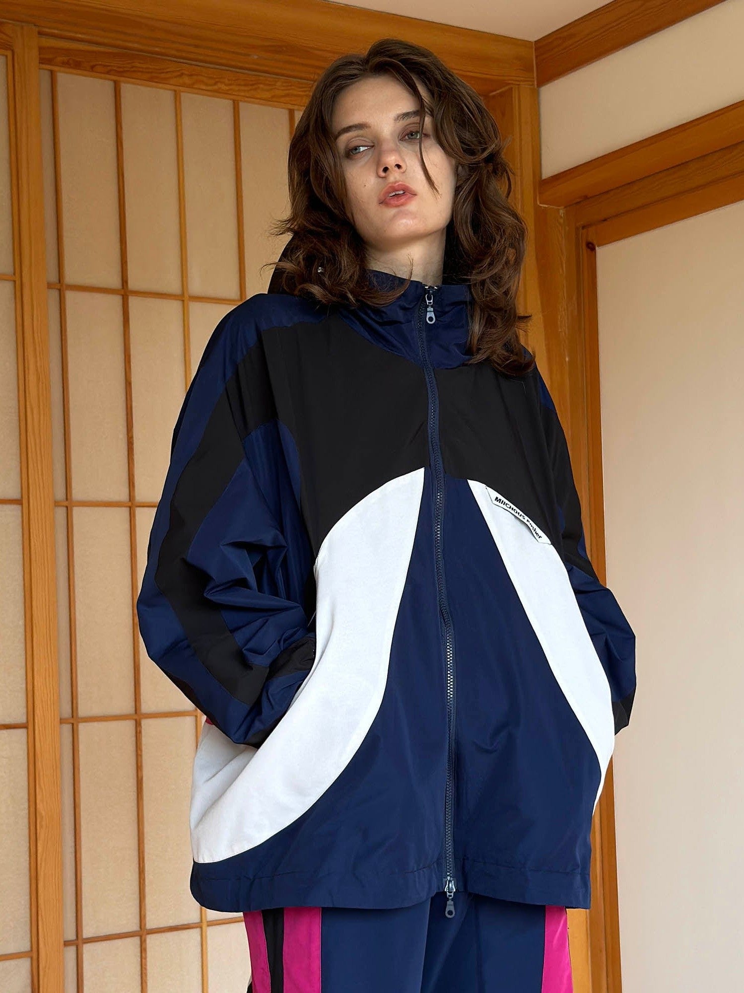 Color Block Windbreaker