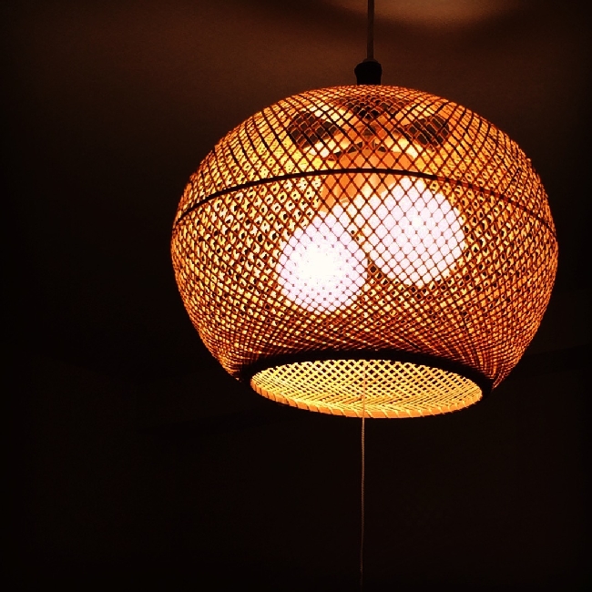 light / 竹のランプシェード of 竹清堂