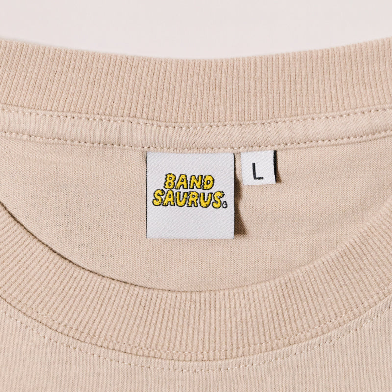 販売完了】【sXe x BAND SAURUS T-SHIRT】Eye of the REX ：ベージュ