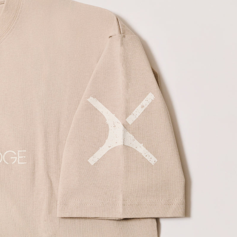 販売完了】【sXe x BAND SAURUS T-SHIRT】Eye of the REX ：ベージュ