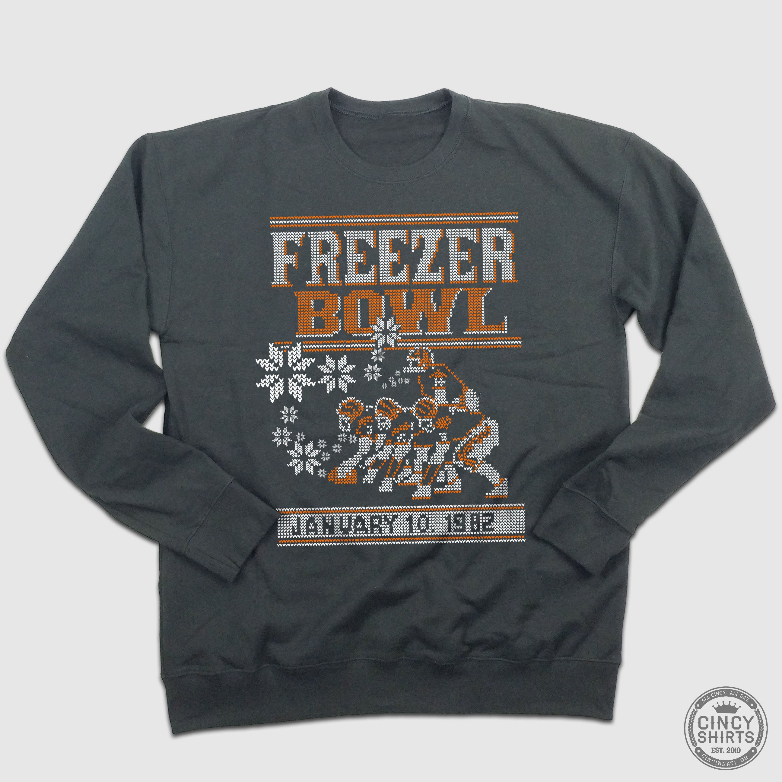 Freezer Bowl Ugly Christmas Sweater | Holiday Apparel | Cincy Shirts