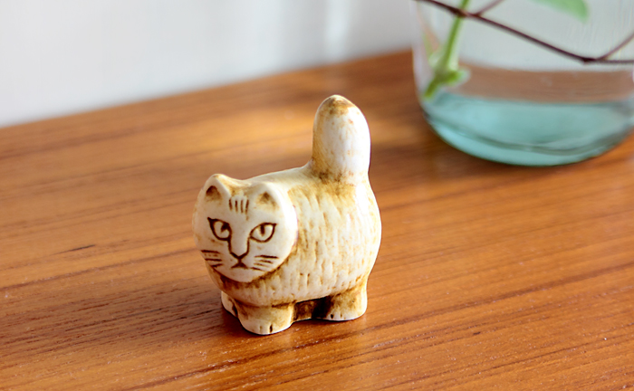 Lisa Larson/リサ・ラーソン/ミニズー スタンディングキャット COMFOTA