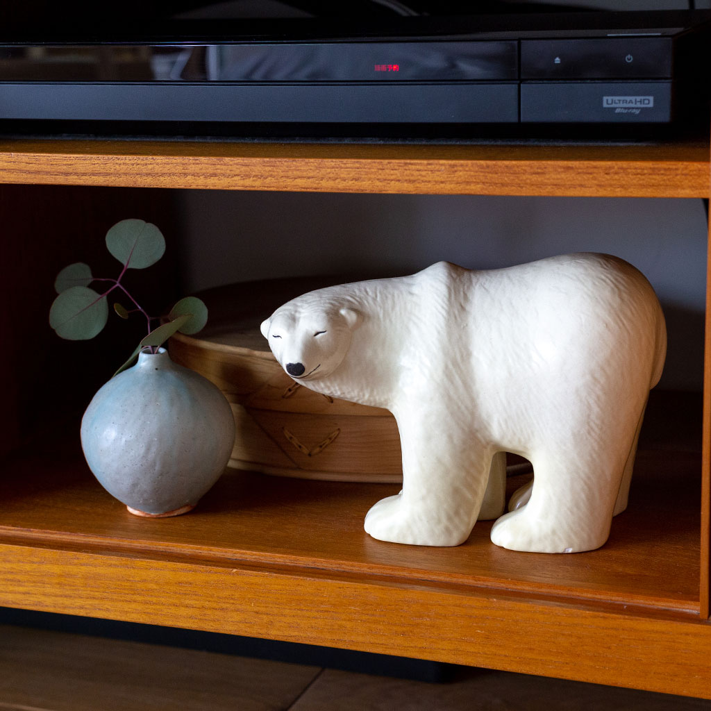 個別販売】Lisa Larson リサ・ラーソン｜POLAR BEAR シロクマ Lサイズ