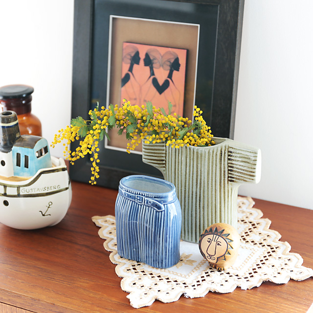 Lisa Larson リサ・ラーソン｜WARDROBE SKIRT 花瓶 スカート COMFOTA