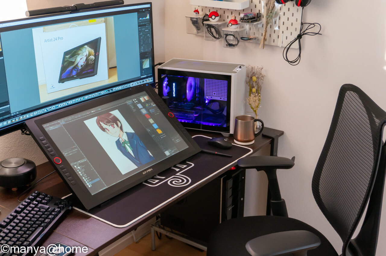 XP-PEN Artist 24 Pro レビュー。コスパ最高の液タブは初心者に勧め