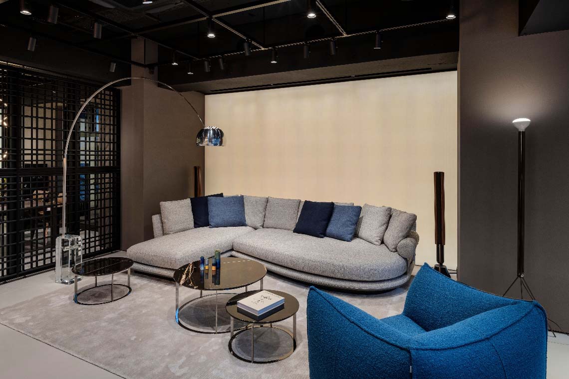 待望のイタリアブランド「B&B Italia」ついに大阪にオープン