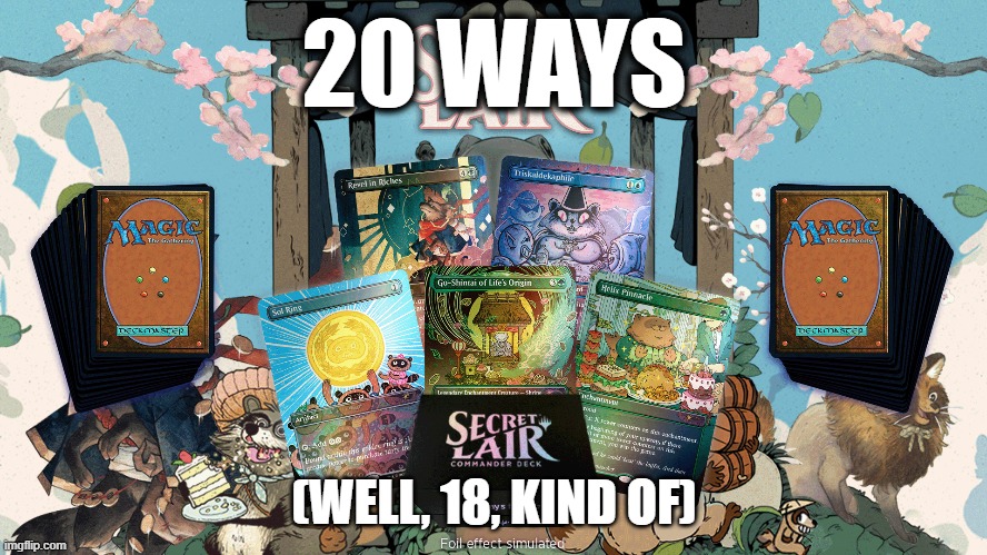 Secret Lair “20 Ways To Win” Decklist Fully Revealed | Commander's