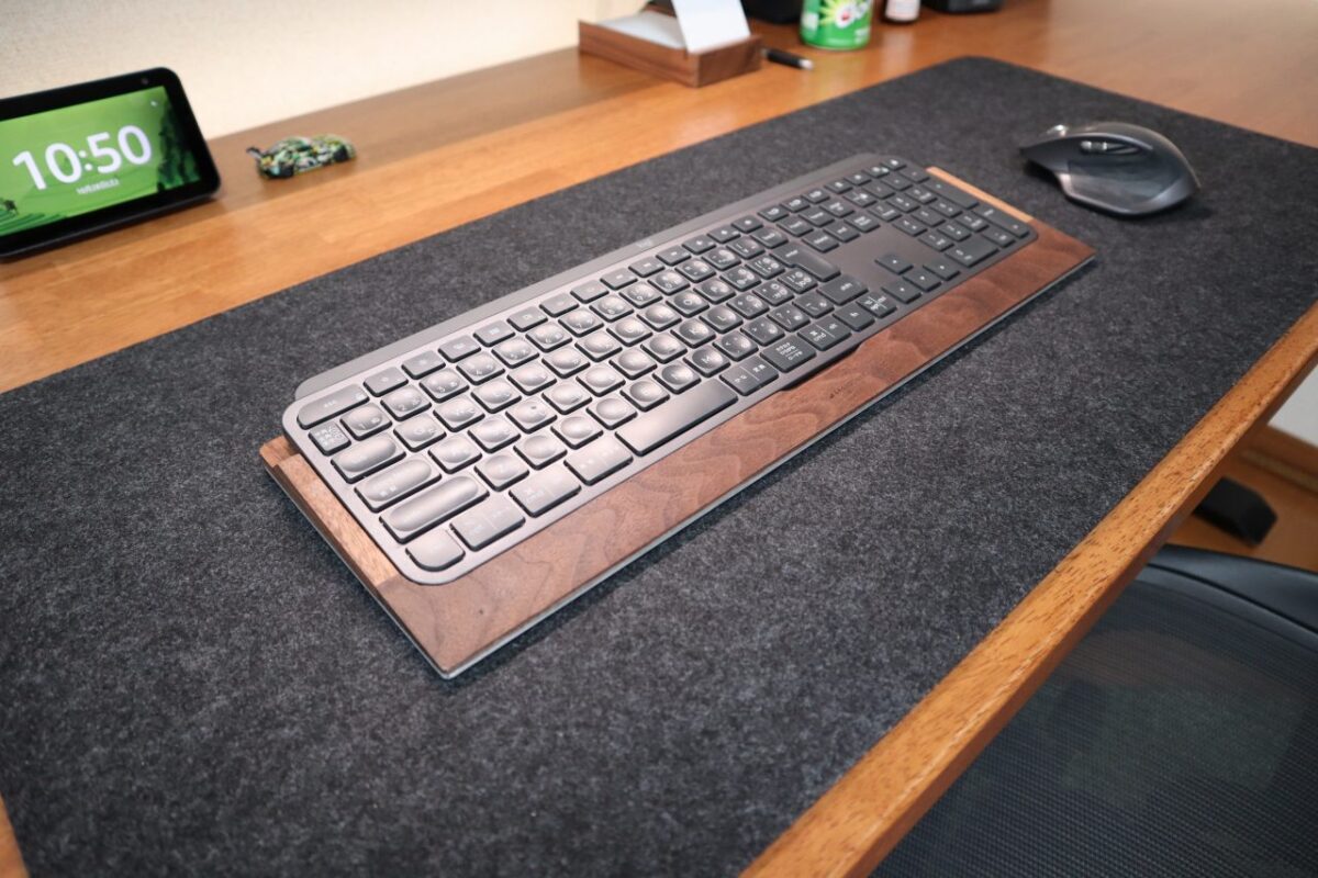 レビュー】Grovemade Wood MX KEYS Keyboard Tray | コモバ