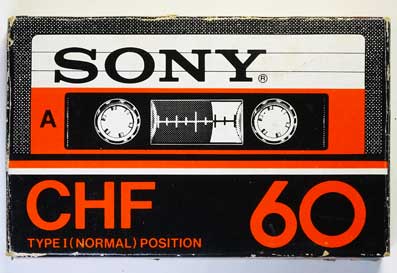 SONY/CHF/パッケージ（紙ケース/C60）
