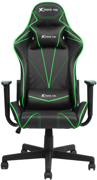 Кресло игровое XTRIKE ME Advanced Gaming Chair GC-909 50 мм Черно