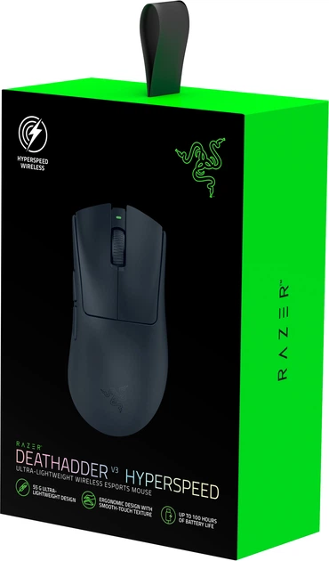 Мышь Razer DeathAdder V3 Hyperspeed Black (RZ01-05140100-R3G1