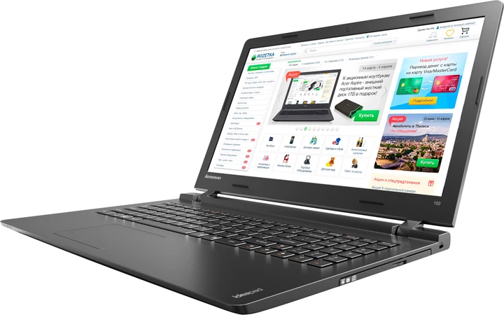 Ноутбук Lenovo IdeaPad 100-15IBD (80QQ0165UA) Black – фото, отзывы