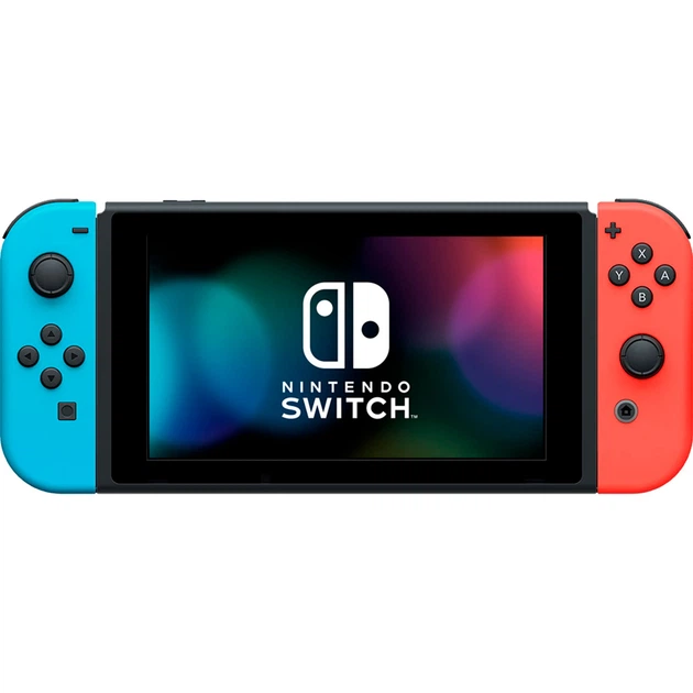 Портативна ігрова приставка Nintendo Switch V2 with Neon Blue and