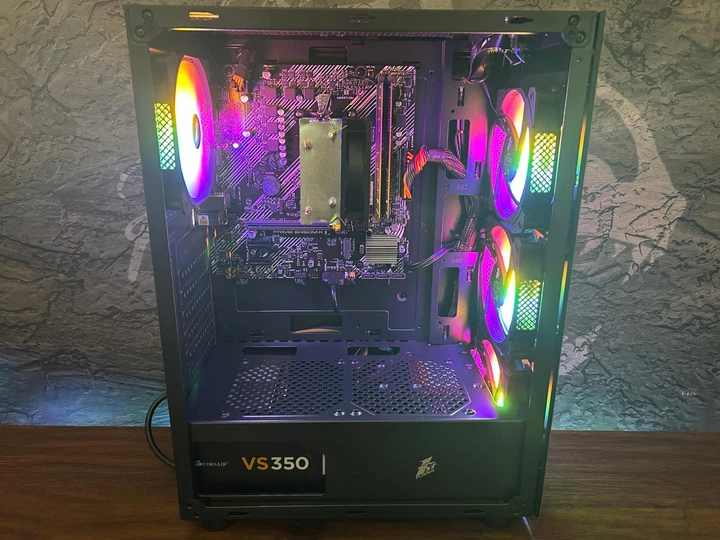 Системный блок AMD Ryzen 5 5600G/16GB DDR4/SSD 240GB – фото