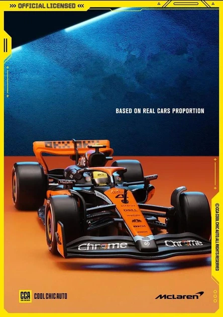 Коллекционная Металлическая Модель CCA (Cool Chic Auto) F1 McLaren