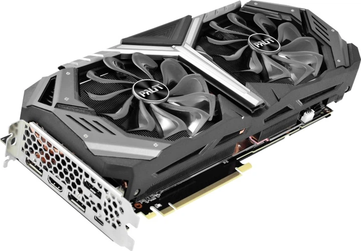 Видеокарта Palit PCI-Ex GeForce RTX 2070 GameRock Premium 8GB