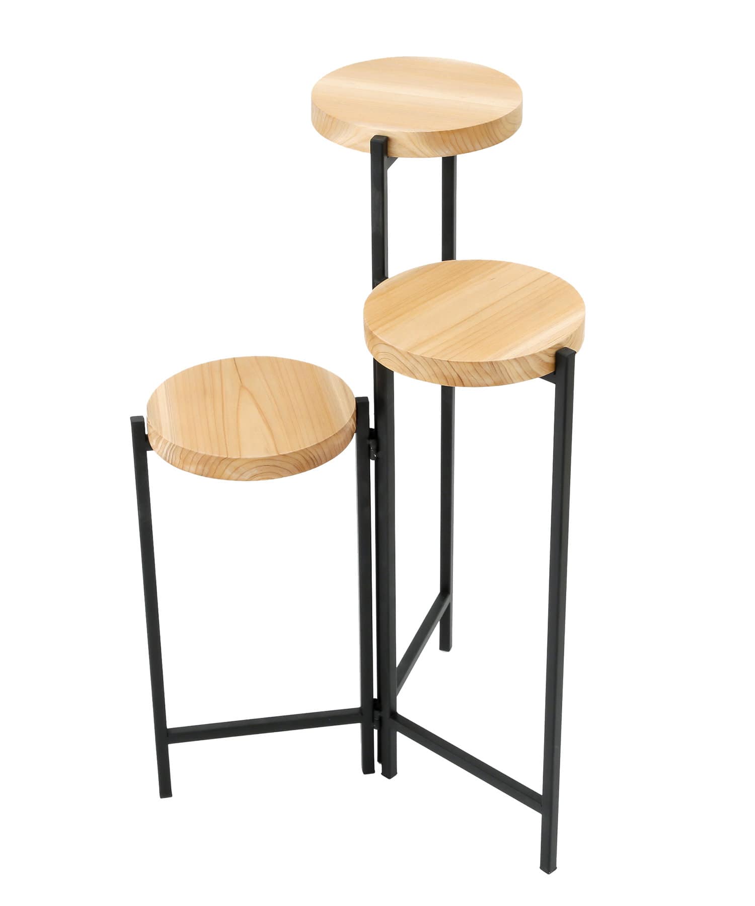 WEB限定商品》ウッドラウンドディスプレイラック | salut!(サリュ