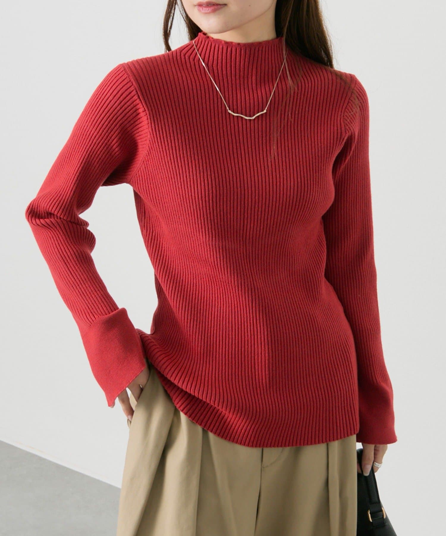 リバイバル/新色追加】プチハイネックリブニット | PUAL CE CIN