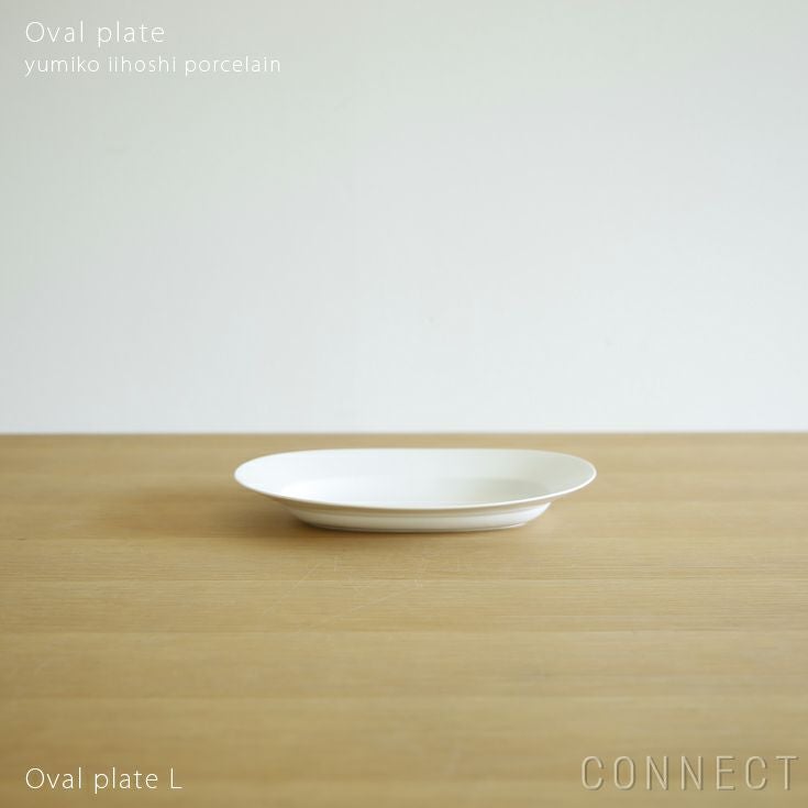 yumiko iihoshi porcelain （イイホシユミコ）/ Oval plate L