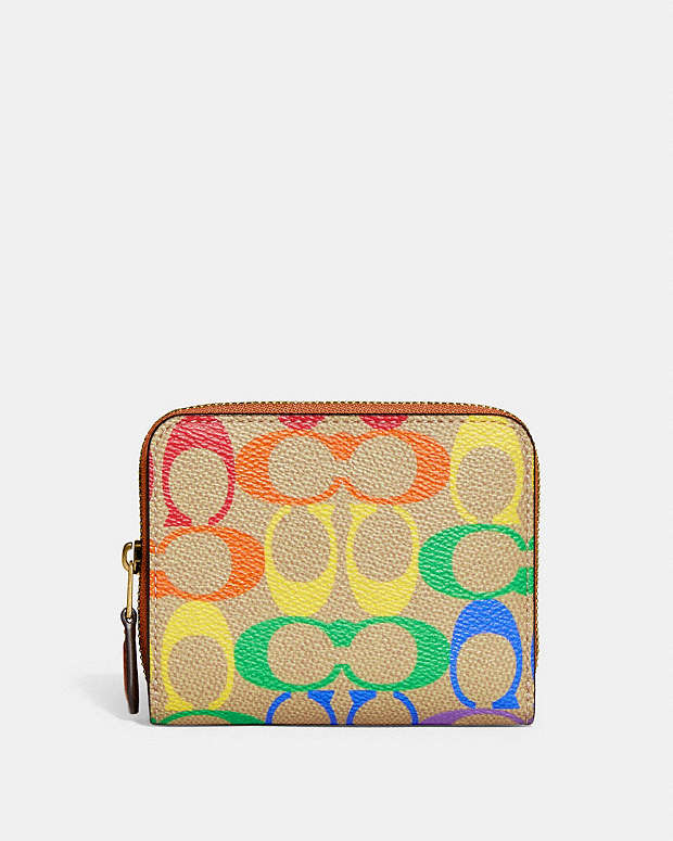 公式】COACH – コーチ | ビルフォールド ウォレット レインボー